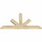 Ekena Millwork Saratoga Rough Sawn Timber Gable Bracket, Douglas Fir, 48"W x 26"H x 2"D x 4"F, 13/12 Pitch GBW048X26X0204SAR00RDF - alternate 3